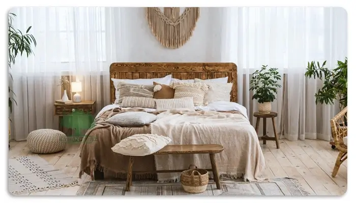 سبک بوهو برای اتاق خواب