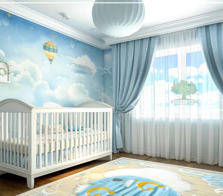 رنگ مناسب اتاق خواب کودک