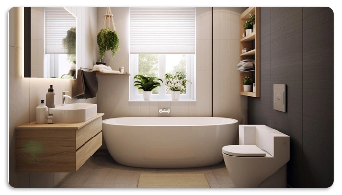 تزیین سرویس بهداشتی با وسایل ساده