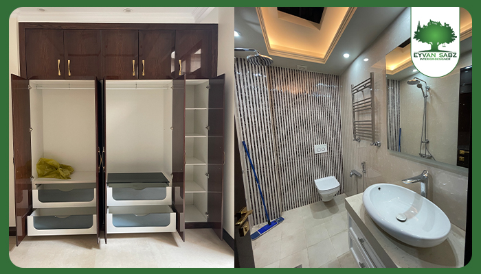 طراحی و اجرای کابینت آشپزخانه مدرن